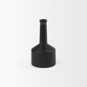 Burton 108H Small Matte Black Ceramic Jug Vase - Default Title