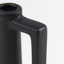 Burton 108H Small Matte Black Ceramic Jug Vase - Default Title