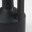Burton 108H Small Matte Black Ceramic Jug Vase - Default Title