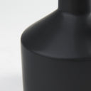 Burton 108H Small Matte Black Ceramic Jug Vase - Default Title