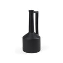 Burton 142H Medium Matte Black Ceramic Jug Vase - Default Title