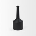 Burton 142H Medium Matte Black Ceramic Jug Vase - Default Title