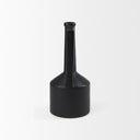 Burton 142H Medium Matte Black Ceramic Jug Vase - Default Title