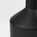 Burton 142H Medium Matte Black Ceramic Jug Vase - Default Title