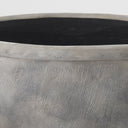 Zuma 272L x 181W x 244H Light Gray Ceramic Floor Vase - Default Title
