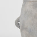 Zuma 272L x 181W x 244H Light Gray Ceramic Floor Vase - Default Title