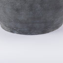 Zuma 272L x 205W x 319H Dark Gray Ceramic Floor Vase - Default Title