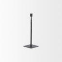 Porter 45L x 45W x 120H Small Black Iron Candle Holder - Default Title