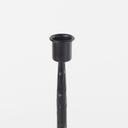 Porter 45L x 45W x 120H Small Black Iron Candle Holder - Default Title