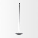 Porter 60L x 60W x 300H Large Black Iron Candle Holder - Default Title