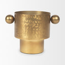 Juno 65H Medium Gold Iron Medium Vase - Default Title