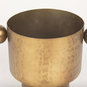 Juno 65H Medium Gold Iron Medium Vase - Default Title