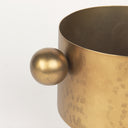 Juno 65H Medium Gold Iron Medium Vase - Default Title