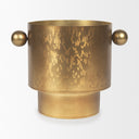 Juno 85H Large Gold Iron Vase - Default Title