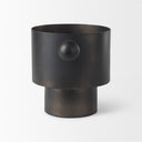 Juno 65H Medium Black Iron Vase - Default Title