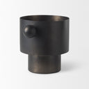 Juno 65H Medium Black Iron Vase - Default Title
