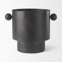 Juno 85H Large Black Iron Vase - Default Title