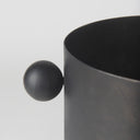 Juno 85H Large Black Iron Vase - Default Title