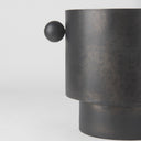 Juno 85H Large Black Iron Vase - Default Title