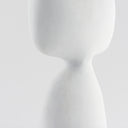 Rylee 116H White Ceramic Vase - Default Title
