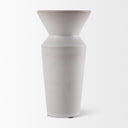 Esme 45L x 45W x 104H Whitewashed Ceramic Vase - Default Title