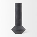 Esme 71L x 71W x 150H Dark Gray Ceramic Vase - Default Title