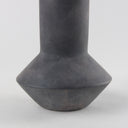 Esme 71L x 71W x 150H Dark Gray Ceramic Vase - Default Title