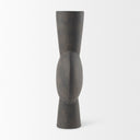 Kaz 83L x 39W x 167H Earthy Brown Ceramic Vase - Default Title