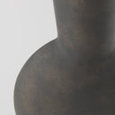 Kaz 83L x 39W x 167H Earthy Brown Ceramic Vase - Default Title
