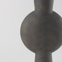 Kaz 83L x 39W x 167H Earthy Brown Ceramic Vase - Default Title