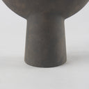 Kaz 83L x 39W x 167H Earthy Brown Ceramic Vase - Default Title