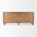 Astrid 71L x 17W x 303H Medium Brown Solid Wood 6 Drawer Sideboard - Default Title