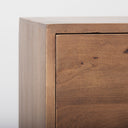 Astrid 71L x 17W x 303H Medium Brown Solid Wood 6 Drawer Sideboard - Default Title