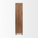 Astrid 360L x 170W x 700H Medium Brown Solid Wood Armoire - Default Title