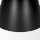 Mitchell 400L x 400W x 160H Black Metal Pedestal Base with Brown Wood Top Coffee Table - Default Title