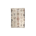 Carla 5x8 Earthy Neutrals Patterned Cotton Area Rug - Default Title