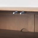 Sable 370L x 170W x 305H Light Brown Wood Accent Cabinet - Default Title