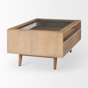 Sable 380L x 270W x 180H Light Brown Wood Coffee Table - Default Title