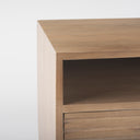 Sable 190L x 190W x 215H Light Brown Wood Side Table - Default Title