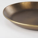Eagan 160L x 160W x 15H Brass Aluminium Tray Small - Default Title