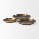 Eagan 200L x 200W x 18H Brass Aluminium Tray Medium - Default Title