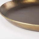 Eagan 240L x 240W x 20H Brass Aluminium Tray Large - Default Title