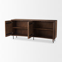 Lance 700L x 150W x 320H Medium Brown Solid Wood Sideboard - Default Title