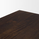 Viktor 55L Dark Brown Solid Wood Coffee Table - Default Title