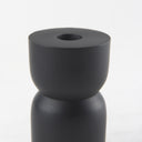 Malta Small Black Metal Candle Holder - Default Title