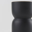 Malta Small Black Metal Candle Holder - Default Title