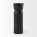 Malta Black Large Metal Candle Holder - Default Title