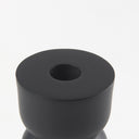 Malta Black Large Metal Candle Holder - Default Title