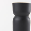Malta Black Large Metal Candle Holder - Default Title