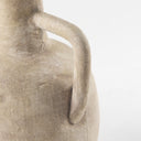 Zenni 53L x 53W x 93H Warm Beige Ceramic Vase - Default Title